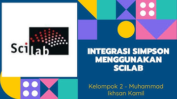 (85) 10.4.2 Integrasi dan diferensiasi numerik Simpson f(x) =  e^x - x -2 menggunakan Scilab