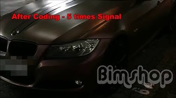 Bimshop Coding - 1 Touch Turn Signal (5 times)