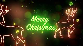 Merry Christmas Animation Video Background UHD 4K Free Download
