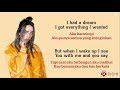Everything I Want - Billie Eilish (Lyrics video dan terjemahan)