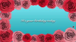 "There's a Cat Licking Your Birthday Cake" Lyric video