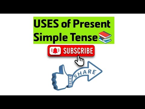 Watch! Uses of Present Simple Tense! Class 5 - YouTube
