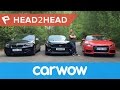 Ford Mustang vs Audi TT vs BMW M235i Coupes 2017 review | Head2Head