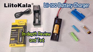 Liitokala Lii-100 Smart Battery Charger | In-depth Review and Test