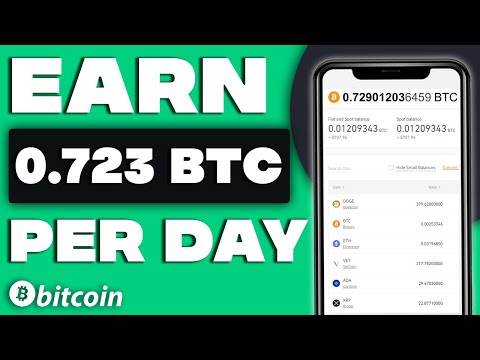 Earn Bitcoin Easily (0.723 BTC PER DAY) | Earn Free Crypto