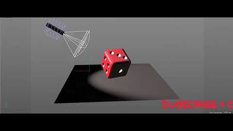 cinema 4D Rolling dice with torch rendering
