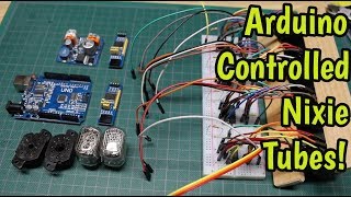 Arduino Controlled Nixie Tube Display