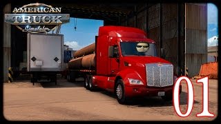 محاكي التريلات الأمريكية #1 - لفل صفر | American Truck Simulator