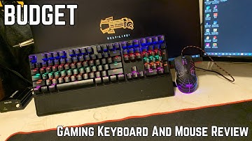 CHONCHOW Gaming Keyboard And Mouse Review!