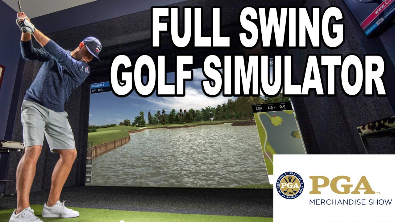 Full Swing Golf Simulator at the PGA Merchandise Show 2021 - YouTube
