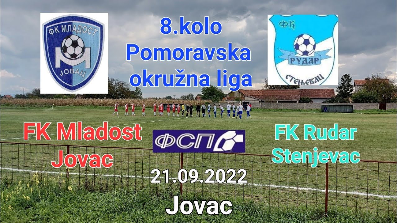 FK Mladost Jovac-FK Rudar Stenjevac 8-0(4-0) 8.kolo Pomoravska okružna ...