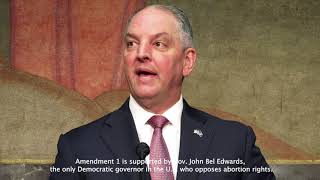 Louisiana Voters Approve Pro-Life Amendment