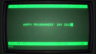 Happy Programmers' Day 2018
