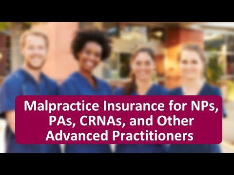 Malpractice Insurance for Advanced Practitioners