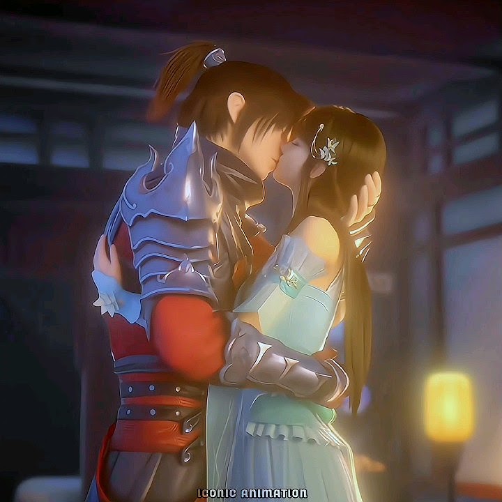 xiao yan and xune'r first kiss | battle through the heavens | #xiaoyan #xuner #status