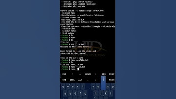 Nano Text Editor Shortcuts (Part 2) - Save, Exit & Edit Like a Pro! 📱 #Termux #Android #Coding