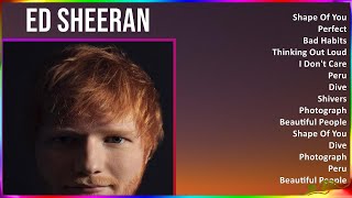 Ed Sheeran 2024 MIX Grandes Exitos  Shape Of You, Perfect, Bad Habits, Thinking Out Loud