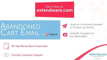 Extendware - Abandoned Cart Email - for Magento