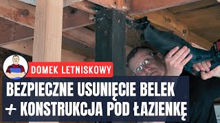 Dwuteownik zamiast Belek - otwieram przestrzeń | ŁAZIENKA od podstaw & stelaż WC