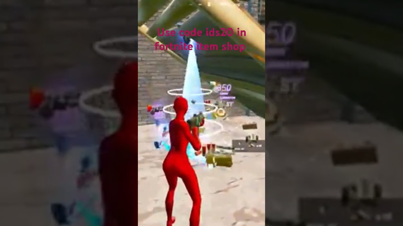 Use code ids20 in fortnite item shop