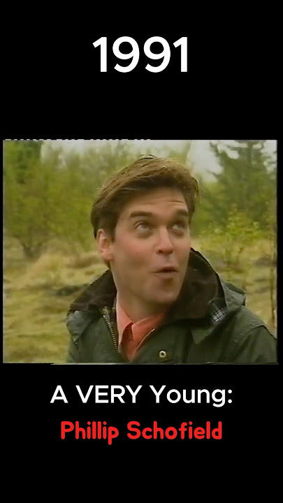 A VERY young Phillip Schofield - (1991) #phillipschofield #1990s #1991 #schofieldseurope