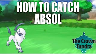 How To Catch Absol In The Crown Tundra Pokemon Sword And Shield