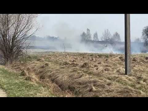 14 квітня, масштабні пожежі в Коломийському районі.