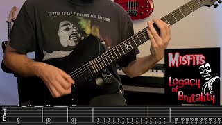 Misfits - Halloween (Guitar Cover + Screentabs)