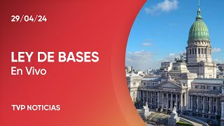 VIVO | Ley de Bases: Sesión en Diputados