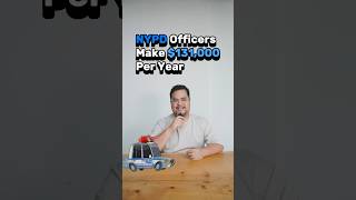 👮‍♀️ NYPD making $131,000? #nypd #policeofficer #salarytransparency