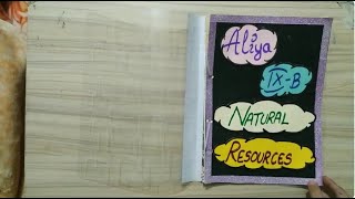 Project On Natural Resources Class 9