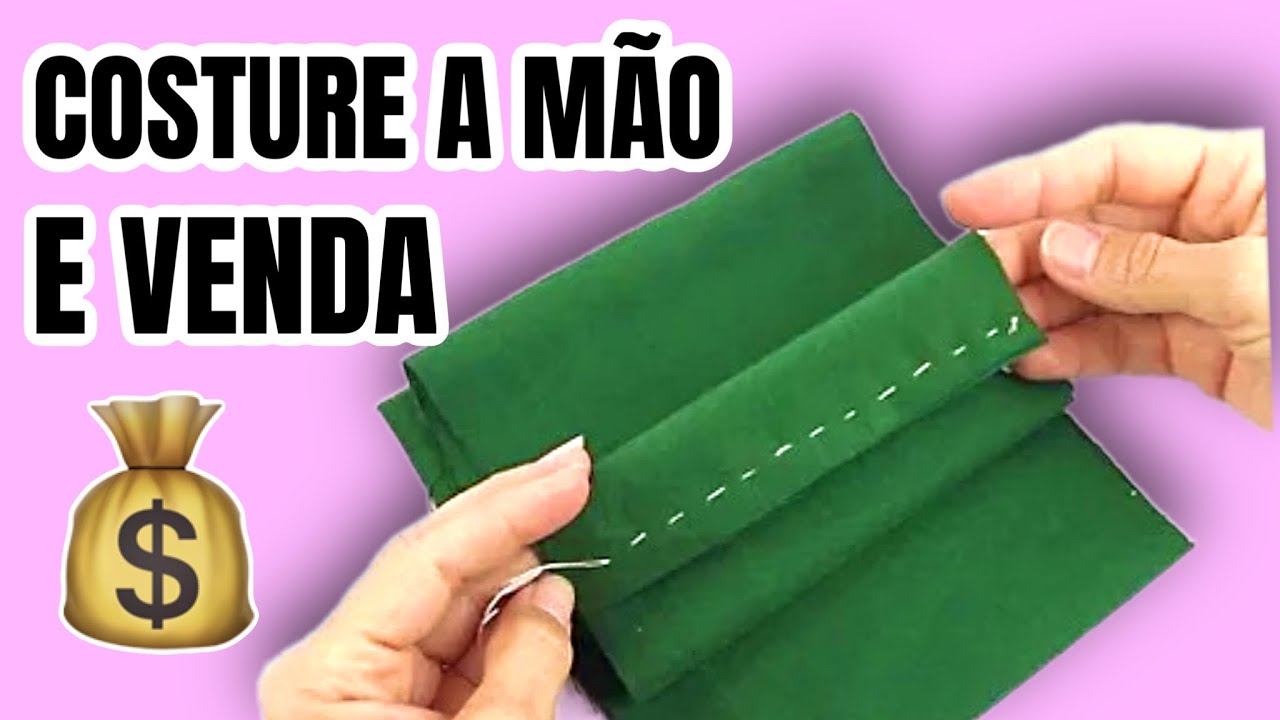 2 ideias fáceis para vender e costurar a mão | show de artesanato - YouTube