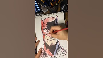 #sketching #batman #timelapse #timelapses #thedarkknight #thejoker