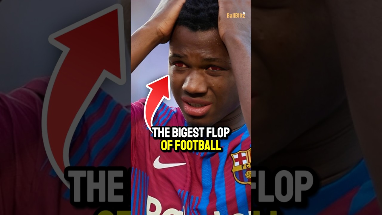 4 greatest wasted talents in football🥺💔 (Fati really broke everyone's heart💔