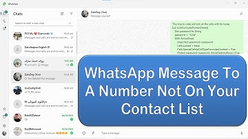 Send WhatsApp Message Without Saving Number |WhatsApp Messages to People Not in Your Contacts