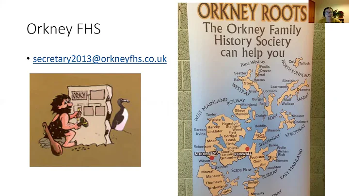 Orkney Family History Society by Jackie Harrison