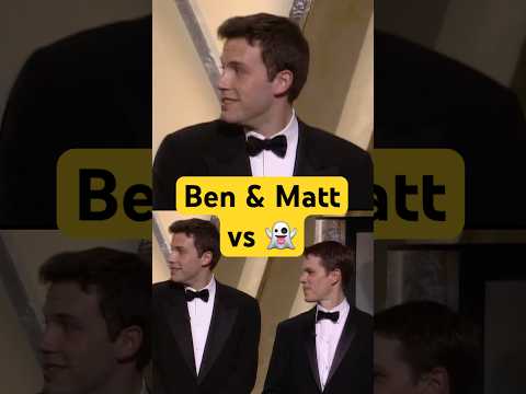 Ben Affleck Matt Damon S First Oscars Presentation Is Haunted Shorts 