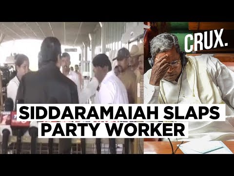 Siddaramaiah Slaps Party