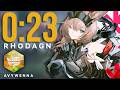 Avywenna Is TOO FAST Re Crisis Rhodagn 0 23 Second Clear