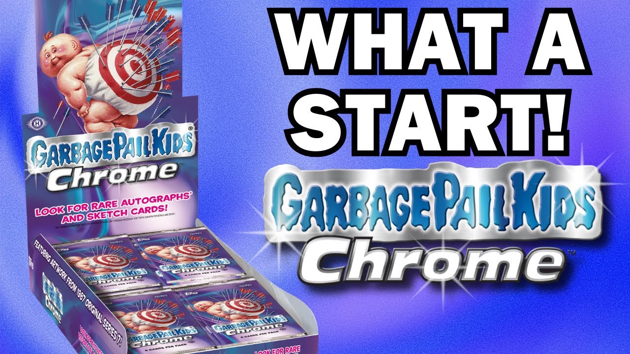その他 THE MONSTERSIZE 5 box Chrome My First Hobby Box of Garbage Pail Kids Chrome Series 7 Doesn't