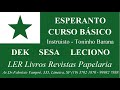 Esperanto Dek sesa Leciono décima sexta lição #esperanto #cursoesperanto