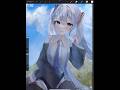 中１が初音ミク描いてみた #プロクリエイト #初音ミク #伸びろ