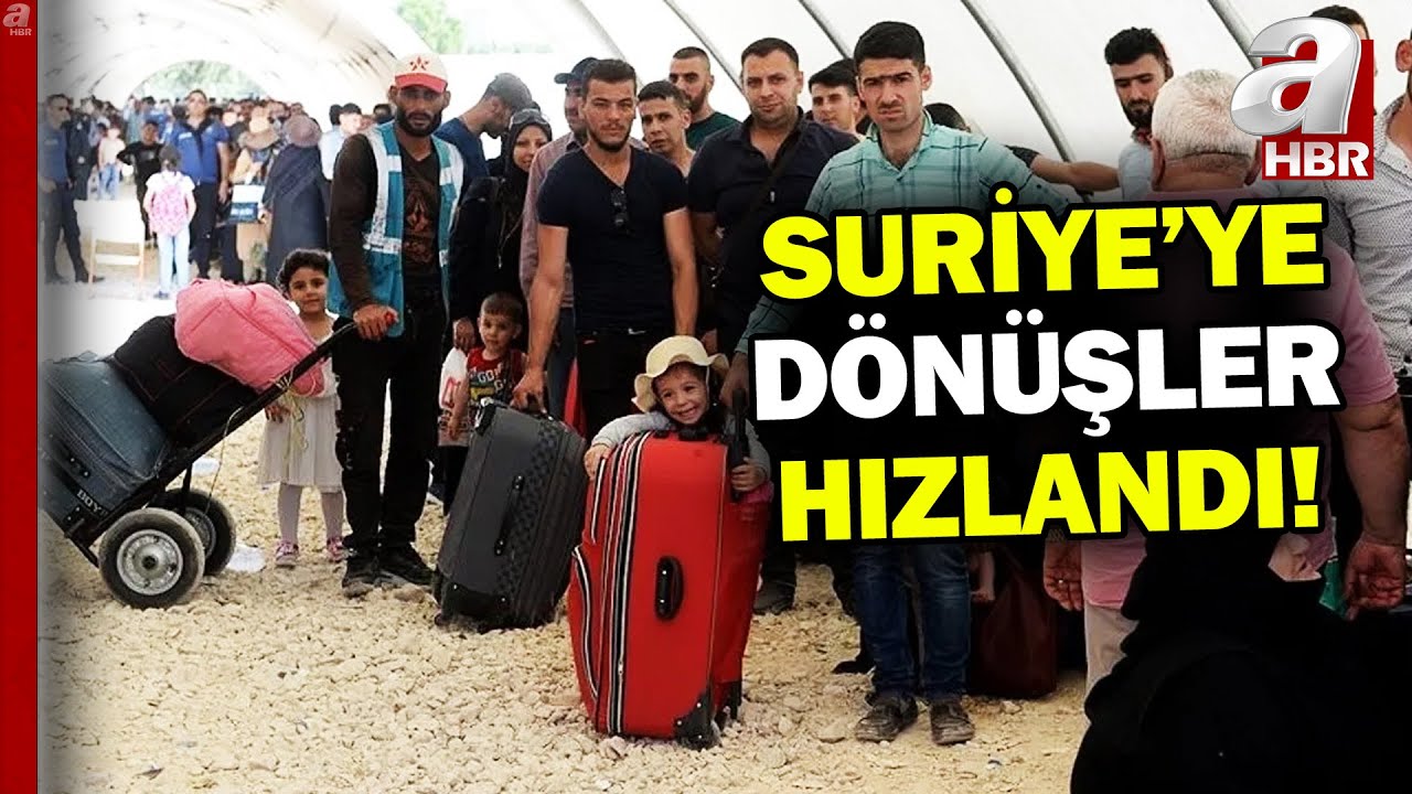 1 Milyondan Fazla Suriyeli Ülkesine Geri Döndü! Suriyelilerin Dönüş Süreci Nasıl İşliyor? | A Haber