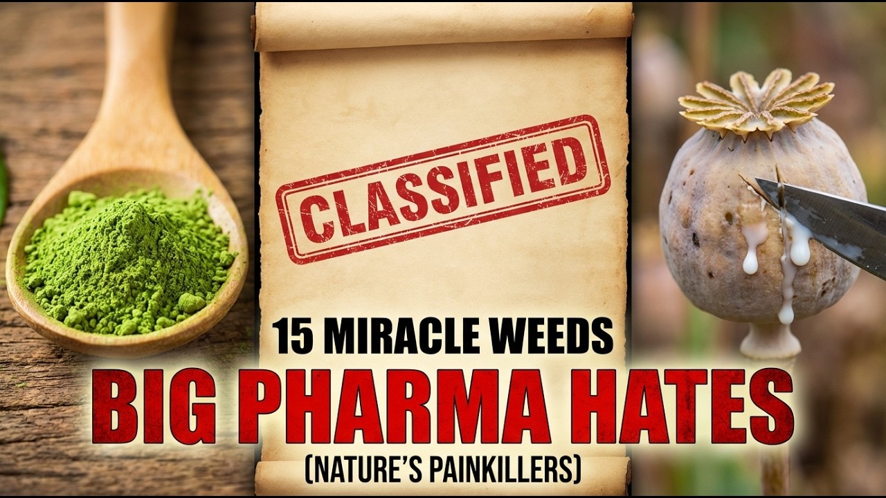 The "Illegal" Garden: 15 Banned Plants That Treat Chronic Pain