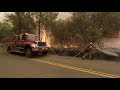 360 video shows firefighters protecting Igo from Carr Fire on July 28