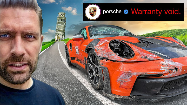 TESTING MY CRASH DAMAGED PORSCHE GT3 RS THAT MAT ARMSTRONG REBUILT