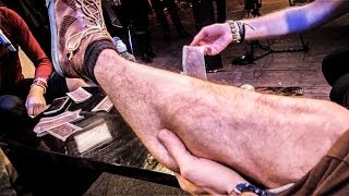 WAXING MY LEGS