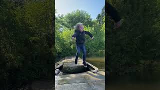 No water in the river Esk