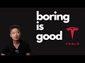 boring = stock price up | Tesla Q3