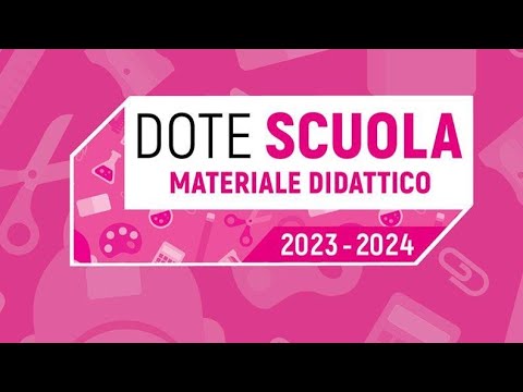 Dote scuola 2022/2023